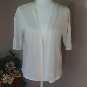 Cream Colored Shrug by Liz Claiborne